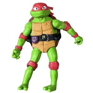 Teenage Mutant Ninja Turtles Raphael Large Action Figure TMNT Belt Red Mask